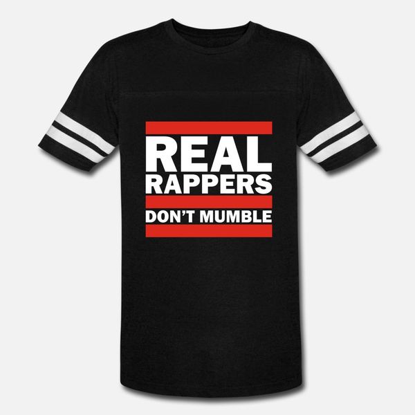 real rappers don't mumble old school hip hop rap t shirt men crazy tee shirt round neck cool crazy funny casual summer standard
real rappers don't mumble old school hip hop rap t shirt men crazy tee shirt round neck cool crazy funny casual summer standard