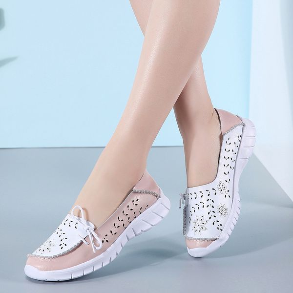2020 new fashion women flats shoes genuine leather summer shoes woman slip-on ballerina flats mother boat moccasins, Black
2020 new fashion women flats shoes genuine leather summer shoes woman slip-on ballerina flats mother boat moccasins, Black