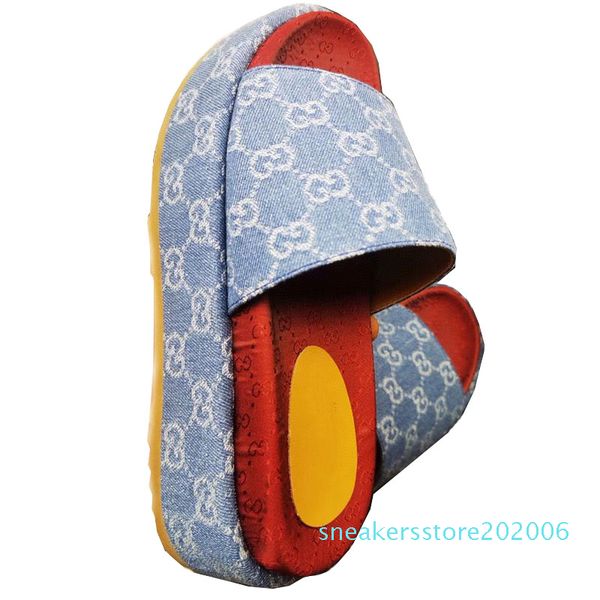 2020 women designer platform sandal slides shoes embroidery printed surface fashion platform slipper 19 colors beach sandals2 s06, Black
2020 women designer platform sandal slides shoes embroidery printed surface fashion platform slipper 19 colors beach sandals2 s06, Black
