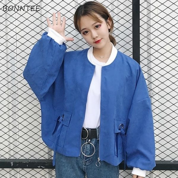 jackets women solid pocket bf harajuku student loose casual outerwear basic bomber jacket chic patchwork baggy vintage popular, Black;brown
jackets women solid pocket bf harajuku student loose casual outerwear basic bomber jacket chic patchwork baggy vintage popular, Black;brown