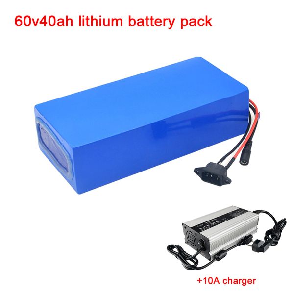 customized electric motorcycle tricycle rechargeable lithium ion 60v 40ah 30ah 50ah lithium battery pack + 10a charger
customized electric motorcycle tricycle rechargeable lithium ion 60v 40ah 30ah 50ah lithium battery pack + 10a charger