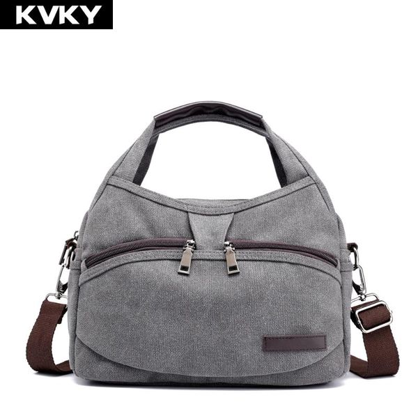 kvky brand canvas bag women handbags multi-pocket hobos shoulder bag female casual tote ladies crossbody bolsas feminina
kvky brand canvas bag women handbags multi-pocket hobos shoulder bag female casual tote ladies crossbody bolsas feminina