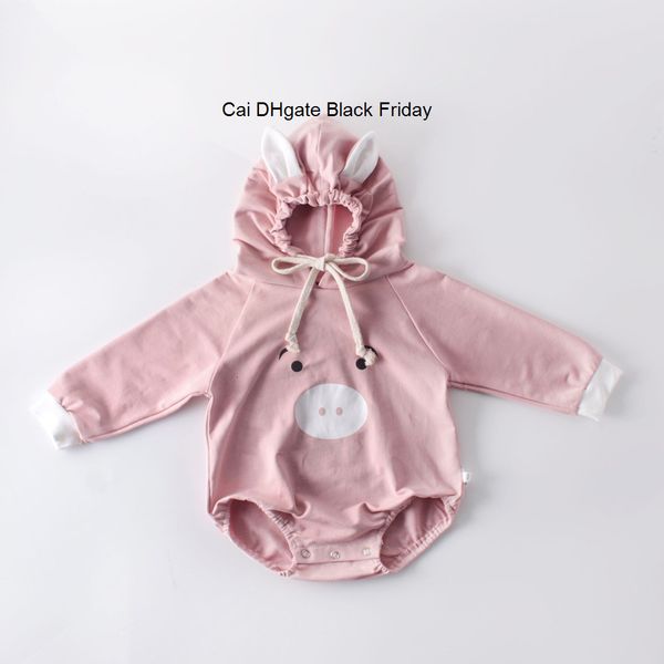 toddler cartoon cute pig hooded romper cotton baby full sleeve jumpsuit outfits overalls children girls boys autumn baby clothes, Blue
toddler cartoon cute pig hooded romper cotton baby full sleeve jumpsuit outfits overalls children girls boys autumn baby clothes, Blue