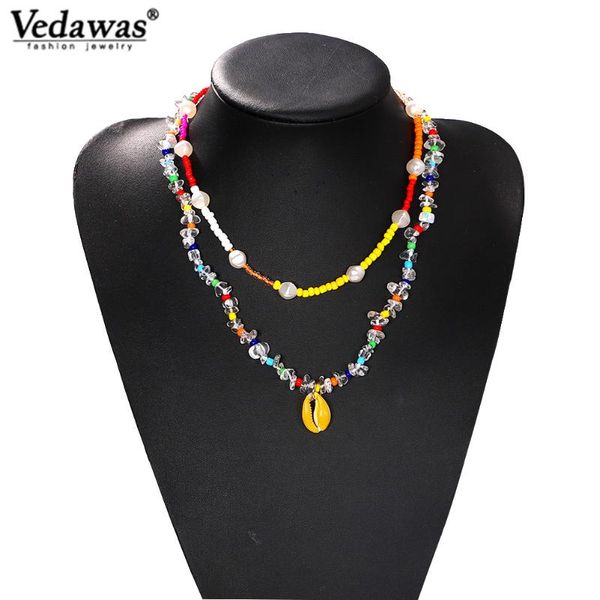 vedawas bohemia trendy ethnic golden conch shell elegant pendant necklace for women summer beach style pearl double necklace, Silver
vedawas bohemia trendy ethnic golden conch shell elegant pendant necklace for women summer beach style pearl double necklace, Silver