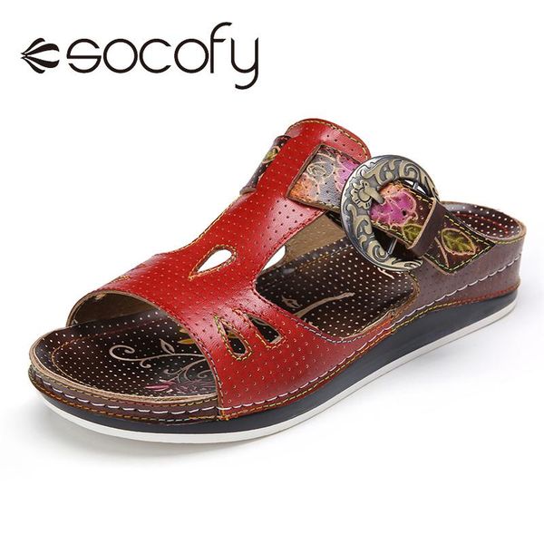 socofy women retro style cow leather sandals floral stitching buckle flat flip flops sandals casual outdoor summer shoes 2020, Black
socofy women retro style cow leather sandals floral stitching buckle flat flip flops sandals casual outdoor summer shoes 2020, Black