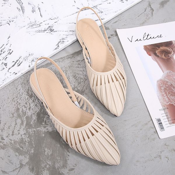 woman pointed toe weave sandals summer knitted shoes women elastic band thick heels sandales cut out cover toe sandalias 34-43, Black
woman pointed toe weave sandals summer knitted shoes women elastic band thick heels sandales cut out cover toe sandalias 34-43, Black