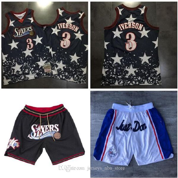 men's basketball philadelphia 76ers 3 allen iverson mitchell & ness 1997-98 black/white swingman jersey and pant 02, Black;red
men's basketball philadelphia 76ers 3 allen iverson mitchell & ness 1997-98 black/white swingman jersey and pant 02, Black;red