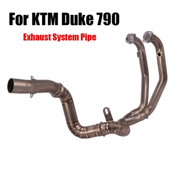 for duke 790 full exhaust system pipe front header delete cat link pipe middle mid tube titanium alloy slip on motorcycle
for duke 790 full exhaust system pipe front header delete cat link pipe middle mid tube titanium alloy slip on motorcycle