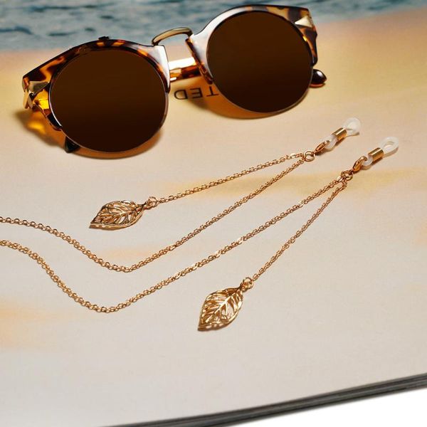 punk gold color leaf charm glasses lanyard sunglasses anti-loss glasses cord eyeglasses chain eyeglasses chain cord, Silver
punk gold color leaf charm glasses lanyard sunglasses anti-loss glasses cord eyeglasses chain eyeglasses chain cord, Silver