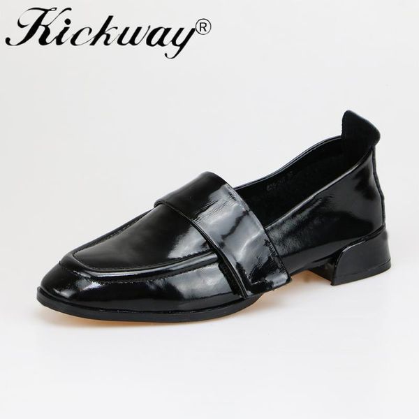 kickway genuine leather women dress shoes ladies med heeled shoes soft patent leather square toe comfortable fashion women, Black
kickway genuine leather women dress shoes ladies med heeled shoes soft patent leather square toe comfortable fashion women, Black