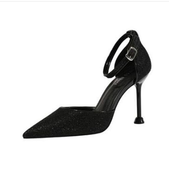 women summer casual toe strappy ankle strap high-heeled sandals sandals shoes, Black
women summer casual toe strappy ankle strap high-heeled sandals sandals shoes, Black