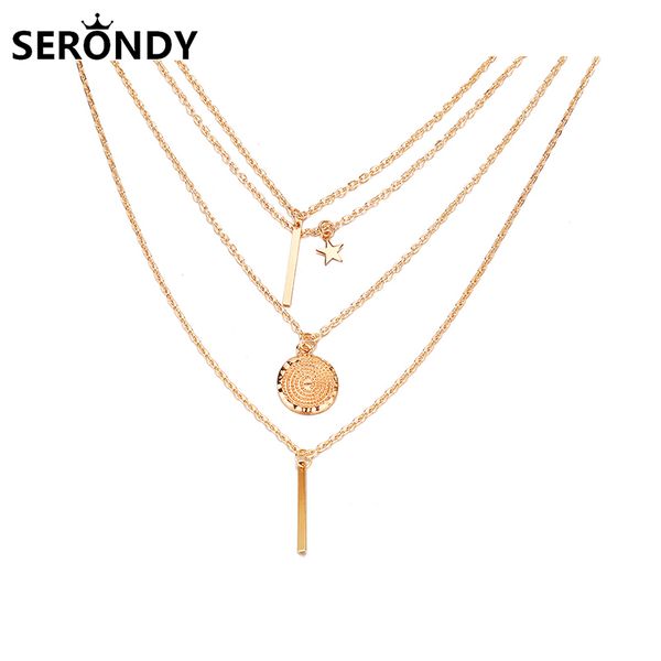 chokers star strip multilayer boho pendant choker necklace for women chain neck 2021 trend friends chains jewelry aesthetic xl10369, Golden;silver
chokers star strip multilayer boho pendant choker necklace for women chain neck 2021 trend friends chains jewelry aesthetic xl10369, Golden;silver