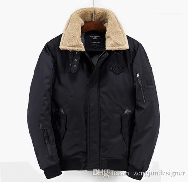 clothing solid color casual apparel mens winter warm designer jackets lapel neck long sleeve fashion style homme, Black;brown
clothing solid color casual apparel mens winter warm designer jackets lapel neck long sleeve fashion style homme, Black;brown