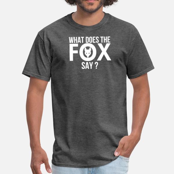 what does the fox say t shirt men printing cotton crew neck natural crazy breathable summer style letter shirt
what does the fox say t shirt men printing cotton crew neck natural crazy breathable summer style letter shirt