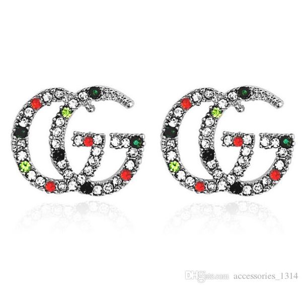 925 Silver Post Explosion-proof Hypoallergenic Color Full Diamond Classic Letter Stud Earrings Female Jewelry Free Shipping
925 Silver Post Explosion-proof Hypoallergenic Color Full Diamond Classic Letter Stud Earrings Female Jewelry Free Shipping