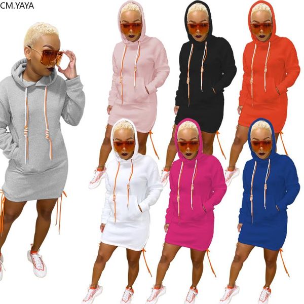 casual dresses cm.yaya women autumn winter hooded long sleeve tie up side sweatshirts dress fashion activewear hoodies mini, Black;gray
casual dresses cm.yaya women autumn winter hooded long sleeve tie up side sweatshirts dress fashion activewear hoodies mini, Black;gray