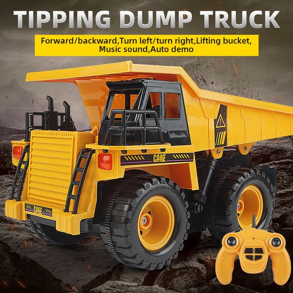 electric toy remote control truck big truck simulation dump truck transportation engineering toy dump bucket model children's toys
electric toy remote control truck big truck simulation dump truck transportation engineering toy dump bucket model children's toys