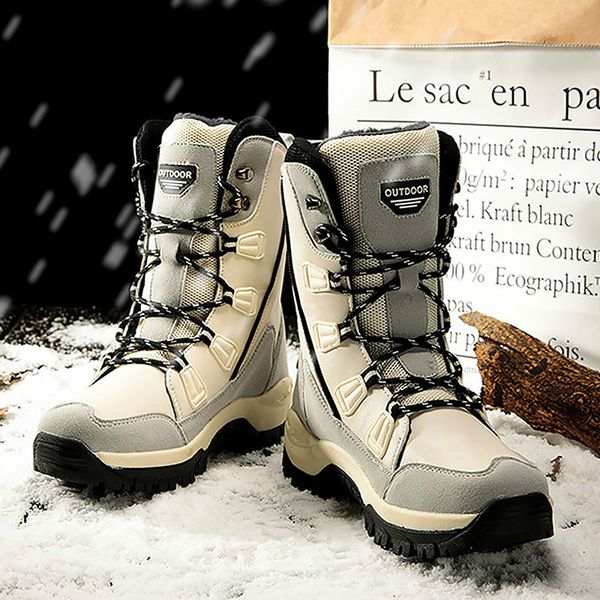 new design snow boots women 2020 warm plush velvet lace up winter boots shoes woman outdoor non-slip thicken women shoes, Black
new design snow boots women 2020 warm plush velvet lace up winter boots shoes woman outdoor non-slip thicken women shoes, Black