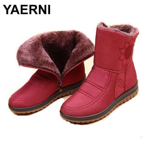yaerniwaterproof snow boots ladies ankle wedge platform boots women's shoes shoes woman embroider boote1223, Black
yaerniwaterproof snow boots ladies ankle wedge platform boots women's shoes shoes woman embroider boote1223, Black