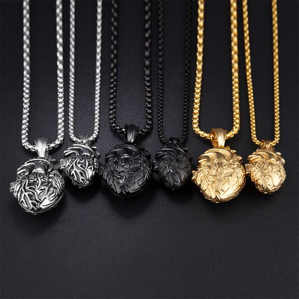 heart necklace mens large small pendant necklace jewelry on the neck stainless steel chain gifts for women accessorie, Silver
heart necklace mens large small pendant necklace jewelry on the neck stainless steel chain gifts for women accessorie, Silver