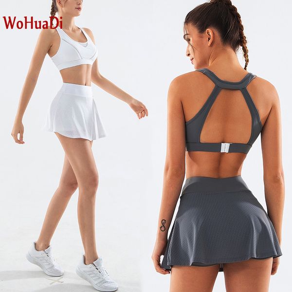 wohuadi seamless yoga set women fitness clothing sportswear spandex sports shorts woman gym short skirt+sports bra dropshipping, White;red
wohuadi seamless yoga set women fitness clothing sportswear spandex sports shorts woman gym short skirt+sports bra dropshipping, White;red