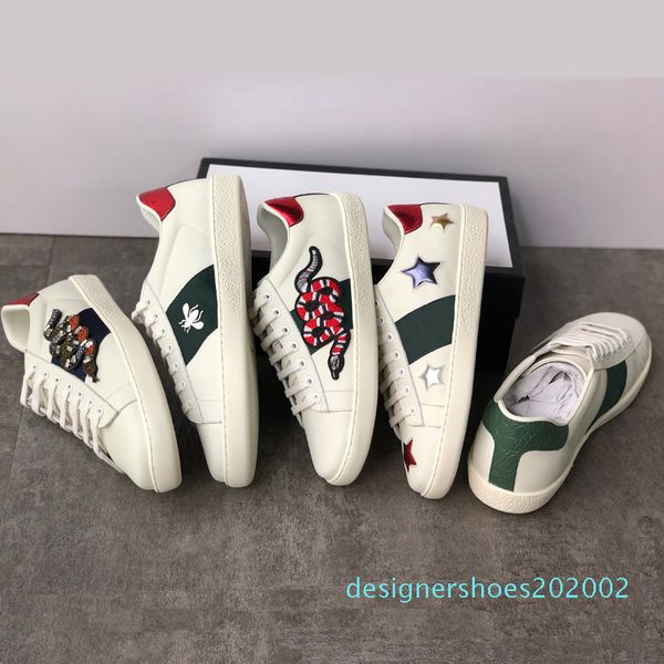 классический ace кожа sneaker кристалл вышитые дизайнер обуви с низким d2 ace плоский инструкторы rubber bottom змея bee pattern повседневна, Black
классический ace кожа sneaker кристалл вышитые дизайнер обуви с низким d2 ace плоский инструкторы rubber bottom змея bee pattern повседневна, Black