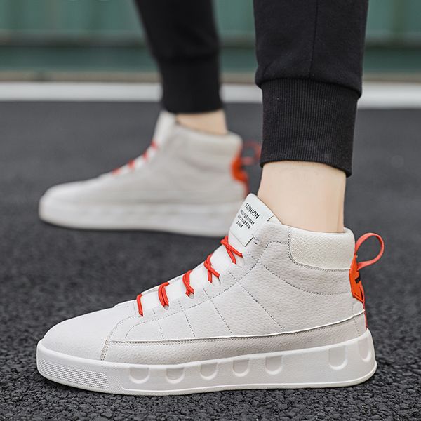 men's casual shoes damping breathable thick bottom comfortable lace-up trend autumn winter hard-wearing trend light sneakers, Black
men's casual shoes damping breathable thick bottom comfortable lace-up trend autumn winter hard-wearing trend light sneakers, Black