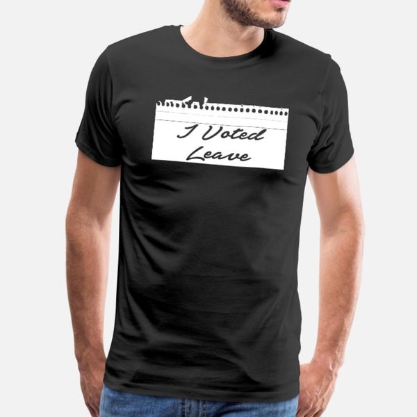 i voted leave lettering on block paper t shirt men printing cotton round collar gents cute new style spring normal shirt
i voted leave lettering on block paper t shirt men printing cotton round collar gents cute new style spring normal shirt