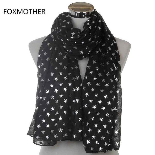 shiny silver foxmother ladies fashion star design bronzing for blue scarf womens new black grey hijab wfeee ce2007, Blue;gray
shiny silver foxmother ladies fashion star design bronzing for blue scarf womens new black grey hijab wfeee ce2007, Blue;gray