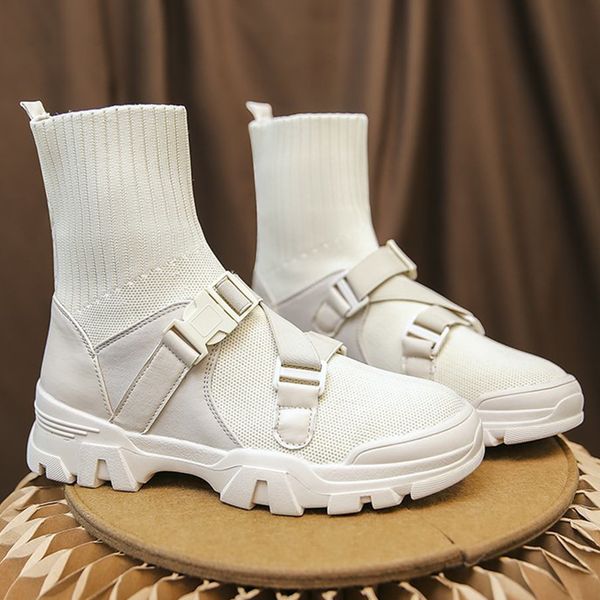 boots women casual sock fashion buckle solid color comfortable slip-on 2021 autumn outdoor shoes ladies, Black
boots women casual sock fashion buckle solid color comfortable slip-on 2021 autumn outdoor shoes ladies, Black