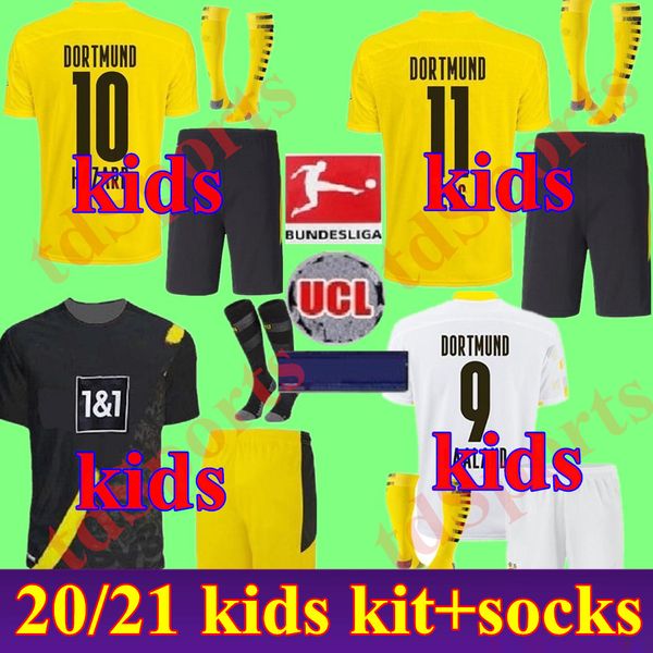 new 2020 2021 borussia dortmund soccer jersey kids kit football 20 21 home away 3rd reus sancho haaland hazard youth football shirts, Black
new 2020 2021 borussia dortmund soccer jersey kids kit football 20 21 home away 3rd reus sancho haaland hazard youth football shirts, Black