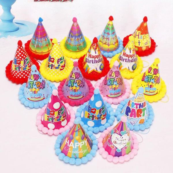 party hats 1pcs baby kid rainbow birthday hat chlid crown decoration paper cap cartoon pattern festival colorful
party hats 1pcs baby kid rainbow birthday hat chlid crown decoration paper cap cartoon pattern festival colorful