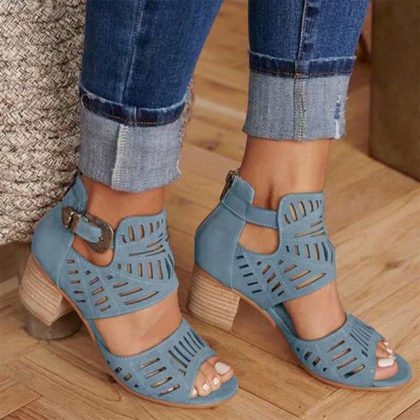 women sandals high heel gladiator buckle strap fashion shoes woman sandalias mujer 2020 summer ladies plus size 35-43, Black
women sandals high heel gladiator buckle strap fashion shoes woman sandalias mujer 2020 summer ladies plus size 35-43, Black