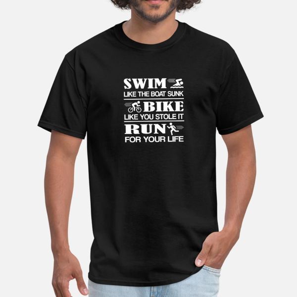 swim boat bike stole run life triathlon t shirt men character 100% cotton round collar novelty crazy humor spring slim shirt, White;black
swim boat bike stole run life triathlon t shirt men character 100% cotton round collar novelty crazy humor spring slim shirt, White;black