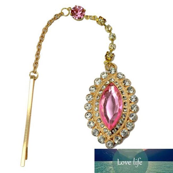 european style gold plated rhinestone pink drop crystal flower tassels chain hair clip hair accessory, Golden;silver
european style gold plated rhinestone pink drop crystal flower tassels chain hair clip hair accessory, Golden;silver