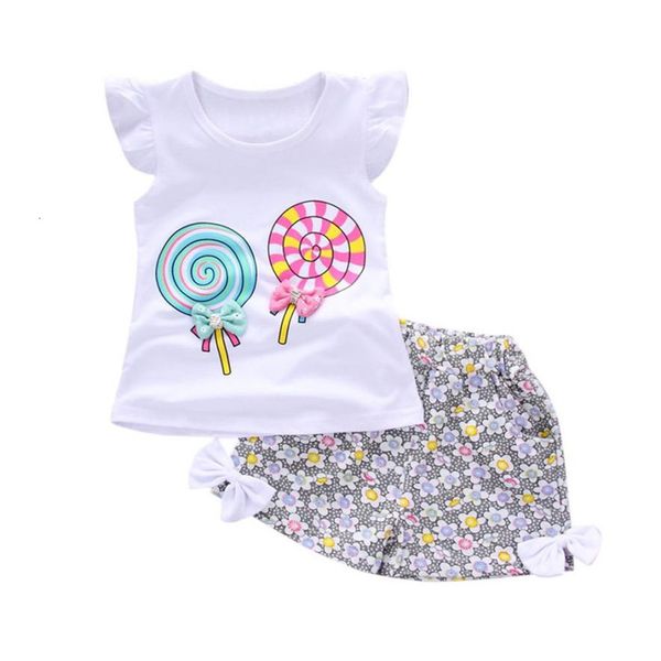 fashion 2 colors 2pcs toddler kids baby girls outfits lolly t-shirt +short pants clothes set drop shipped st06, White
fashion 2 colors 2pcs toddler kids baby girls outfits lolly t-shirt +short pants clothes set drop shipped st06, White