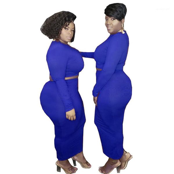 long sleeve crop ankle-length dress plus size women clothing womens two piece dress fashion natural color suits casual, White
long sleeve crop ankle-length dress plus size women clothing womens two piece dress fashion natural color suits casual, White