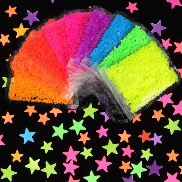9 colors/set neon pigment nail art glitter fluorescent star 3d shape sequins flakes mix shining acrylic gel nails decoration, Silver;gold
9 colors/set neon pigment nail art glitter fluorescent star 3d shape sequins flakes mix shining acrylic gel nails decoration, Silver;gold