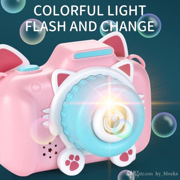 cute cat camera automatic music bubble machine children toys soap blow bubbles outdoor bubbler maker kids birthday gifts game
cute cat camera automatic music bubble machine children toys soap blow bubbles outdoor bubbler maker kids birthday gifts game