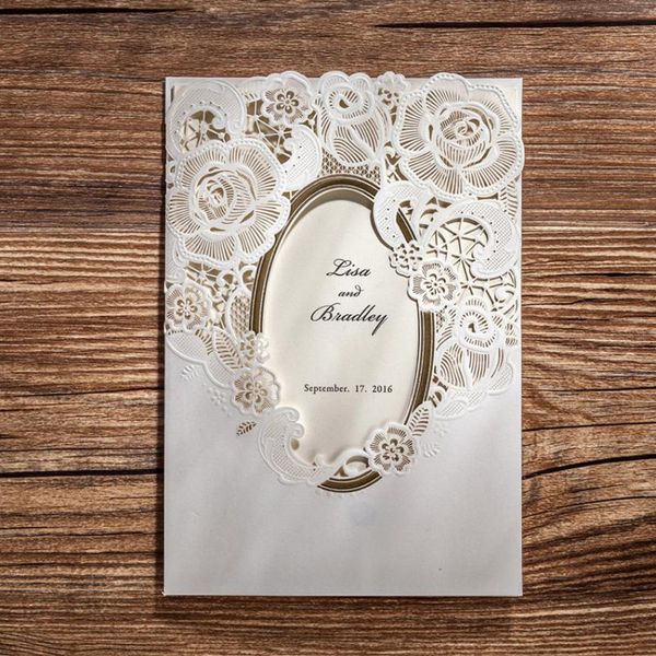 greeting cards 50pcs wishmade laser cut gold stamping wedding invitations for marriage bridal shower invites with blank inner sheets
greeting cards 50pcs wishmade laser cut gold stamping wedding invitations for marriage bridal shower invites with blank inner sheets