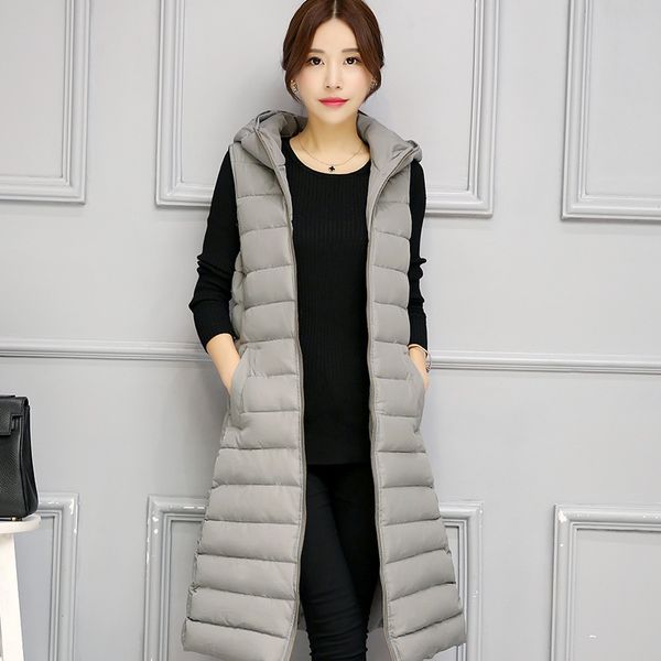 women's vests 2021 autumn and winter cotton vest waistcoat slim solid color hooded female jacket long korean version zippers, Black;white
women's vests 2021 autumn and winter cotton vest waistcoat slim solid color hooded female jacket long korean version zippers, Black;white