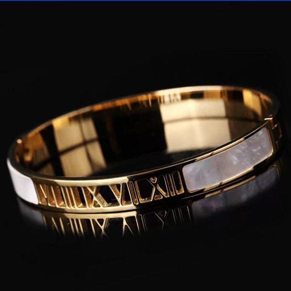 316 stainless steel bijuxo classic bangle titanium steel white shell bangle bracelet fit european charm jewelry bracelets & bangles, Black
316 stainless steel bijuxo classic bangle titanium steel white shell bangle bracelet fit european charm jewelry bracelets & bangles, Black