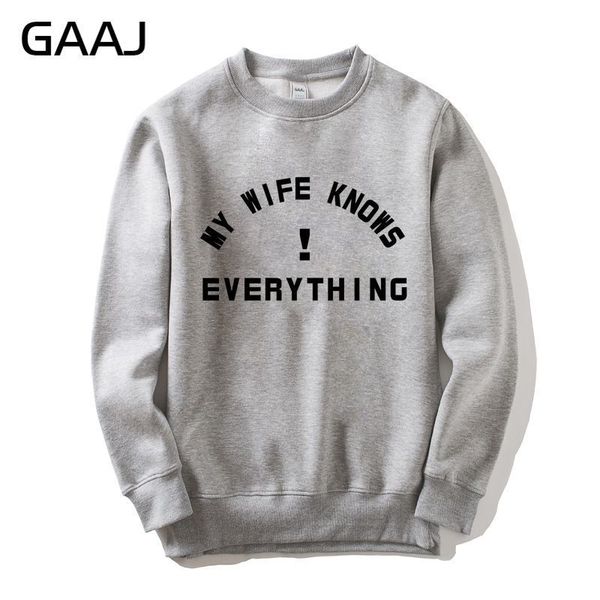 gaaj "my wife known everything", letter print sweatshirt for men and women, men's style casual jacket, popular skating street, Black
gaaj "my wife known everything", letter print sweatshirt for men and women, men's style casual jacket, popular skating street, Black