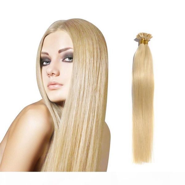 vmae indian russian 0.5g strand 100g double drawn #1b #613 straight keratin nail pre bonded u tip virgin remy human hair extension, Black 
vmae indian russian 0.5g strand 100g double drawn #1b #613 straight keratin nail pre bonded u tip virgin remy human hair extension, Black