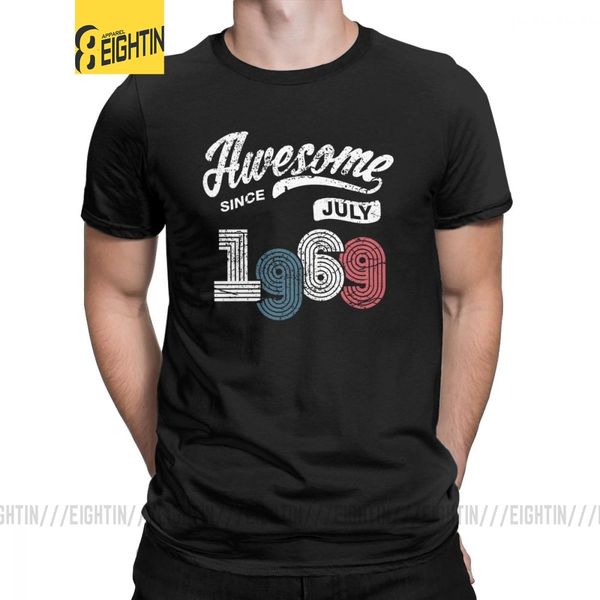 awesome since july 1969 shirt vintage 49th birthday t-shirt for men short sleeved casual tee shirt purified cotton t shirt
awesome since july 1969 shirt vintage 49th birthday t-shirt for men short sleeved casual tee shirt purified cotton t shirt