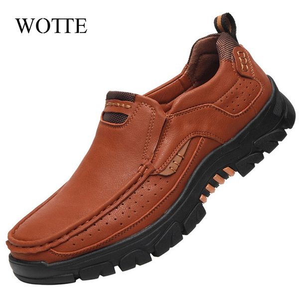 men casual shoes leather chaussure mens walking shoes for man outdoor footwear handmade sewing male sneakers big size 38-48, Black
men casual shoes leather chaussure mens walking shoes for man outdoor footwear handmade sewing male sneakers big size 38-48, Black
