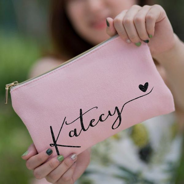 custom cosmetic bag personalized canvas bag makeup pouch small zippered makeup case black case bridal party gift friend
custom cosmetic bag personalized canvas bag makeup pouch small zippered makeup case black case bridal party gift friend
