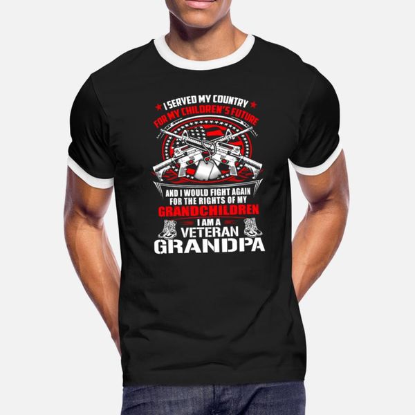 veteran grandpa i served my country for future t shirt men custom cotton round collar trend sunlight comical spring natural shirt
veteran grandpa i served my country for future t shirt men custom cotton round collar trend sunlight comical spring natural shirt