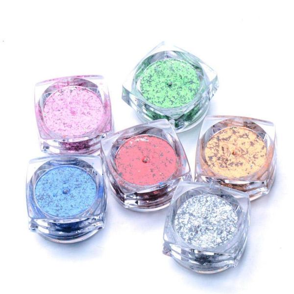 0.2g shiny film nail art sequins sequins mirror flour manicure decoration nails shiny powder easy to use women's love, Silver;gold
0.2g shiny film nail art sequins sequins mirror flour manicure decoration nails shiny powder easy to use women's love, Silver;gold