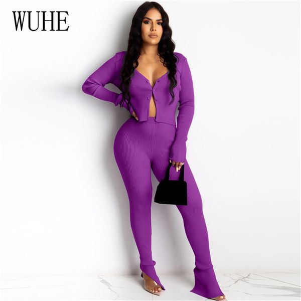 wuhe осень ребристые вязаные кнопки вверх с длинным рукавом и split хем тощий flare pant два peice набор для женщин наборы matching x0923, Gray
wuhe осень ребристые вязаные кнопки вверх с длинным рукавом и split хем тощий flare pant два peice набор для женщин наборы matching x0923, Gray